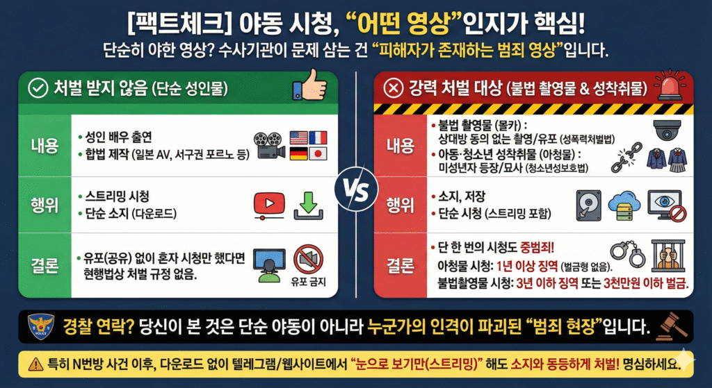 불법촬영물 시청